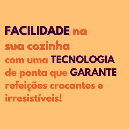 Imagem de fritadeira eletrica sem óleo fritadeira airfray NA130 127V