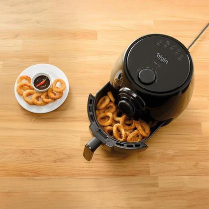 Imagem de Fritadeira Elétrica Sem Óleo Quick Fryer Elgin 4 Litros Preta 220V