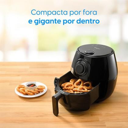 Imagem de Fritadeira Elétrica Sem Óleo Quick Fryer Elgin 4 Litros Preta 220V