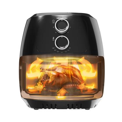 Imagem de Fritadeira Elétrica sem Óleo Wap Air Fryer Preta 4l Timer até 60min Revestimento Antiaderente 127v