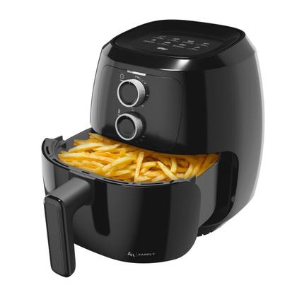 Imagem de Fritadeira Elétrica sem Óleo Wap Air Fryer Preta 4l Timer até 60min Revestimento Antiaderente 127v