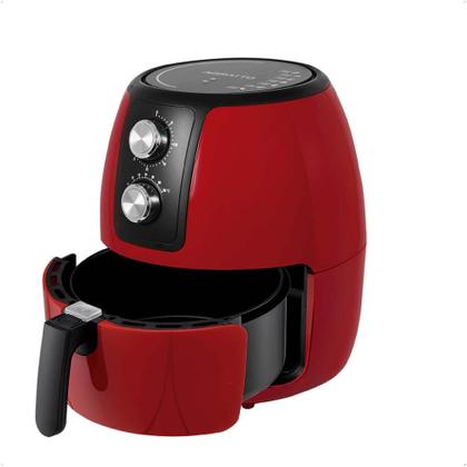 Imagem de Fritadeira Elétrica Vermelha Air Fryer Supremma 3,6L 1400W 127V Agratto - 11229