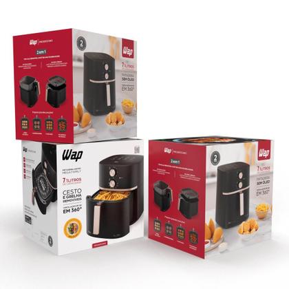 Imagem de Fritadeira Elétrica WAP Air Fryer Mega Family 7,1L