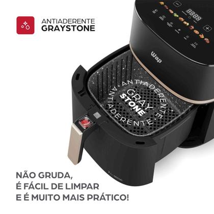 Imagem de Fritadeira Elétrica WAP Air Fryer Mega Family Digital 7,1L