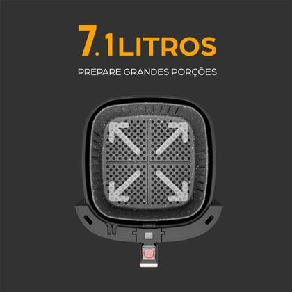 Imagem de Fritadeira Elétrica WAP Air Fryer Mega Family Digital 7,1L