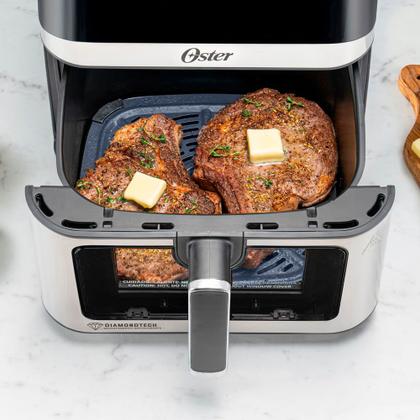 Imagem de Fritadeira Inox DiamondTech Oster 7,5L com Visor Transparente
