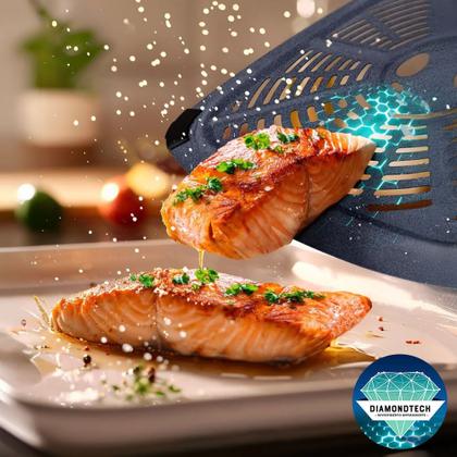 Imagem de Fritadeira Inox DiamondTech Oster 7,5L com Visor Transparente