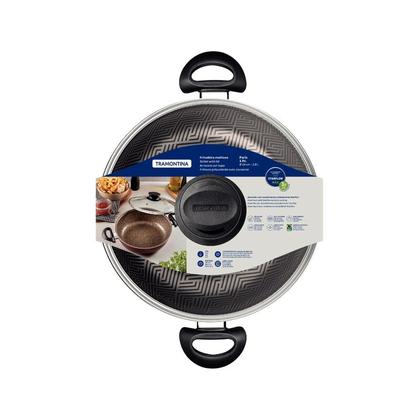 Imagem de Fritadeira Multiuso Paris Antiaderente com Tampa de Vidro 2,8 L Chumbo Tramontina