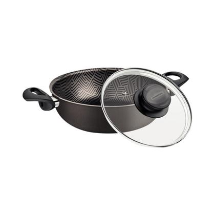 Imagem de Fritadeira Multiuso Tramontina Paris c/Tampa de Vidro 24cm 2,8L - Chumbo