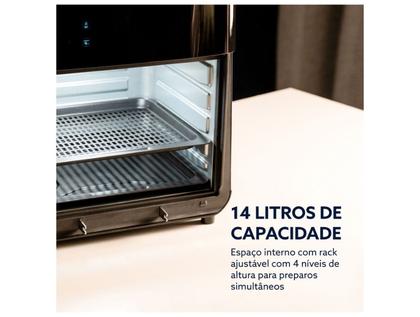 Imagem de Fritadeira Oster Oven Fryer 14L Digital Touch 3 em 1 Air Fryer e Forno Preta 110V
