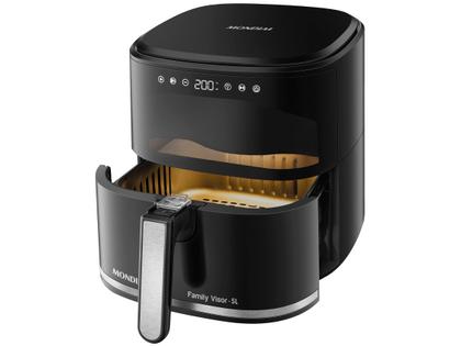 Imagem de Fritadeira Sem Óleo Air Fryer Digital 5L Mondial 2000W 127V AF-50-DV Preto