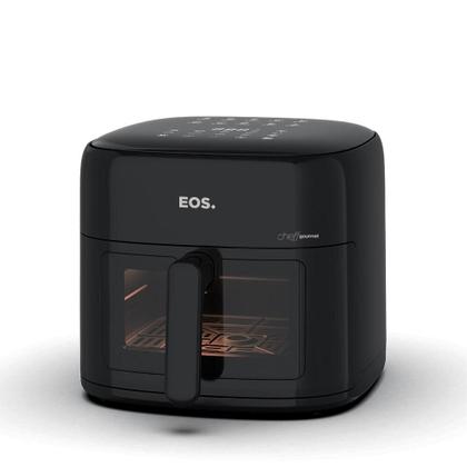 Imagem de Fritadeira Sem Óleo Air Fryer EOS Chef Gourmet 6.2 Litros Compacta Digital Preto EAF60P 110V