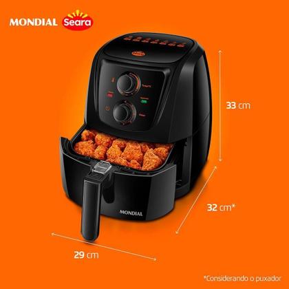 Imagem de Fritadeira Sem Óleo Air Fryer Mondial AFN-40-TBS 110V