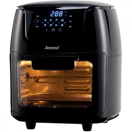 Imagem de Fritadeira Sem Óleo Air Fryer Oven 12L Amvox Preto 1700W 110V