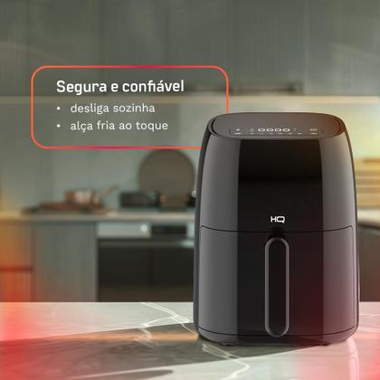 Imagem de Fritadeira Sem Óleo AirFryer HQ 4,8 litros Digital Preto HQ-AF4.8LDP