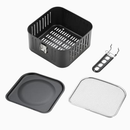 Imagem de Fritadeira Sem Óleo AirFryer Oven HQ 12 litros 3 em 1 Mecânica Com visor Preta HQ-AFO12LMVG