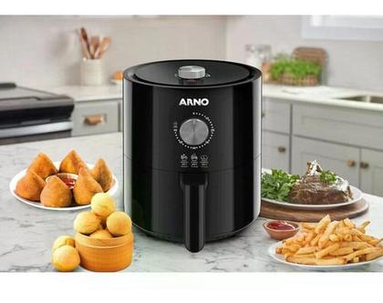 Imagem de Fritadeira Sem Óleo Arno Airfry Ultra Preta 4,2l Ufyp127v Mecanica