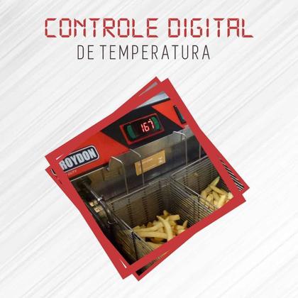 Imagem de Fritadeira Zona Fria 15 Litros 5000w Digital de Mesa FZM5-D Croydon
