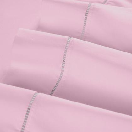 Imagem de Fronha  avulsa 100% algodão 400 fios rosa