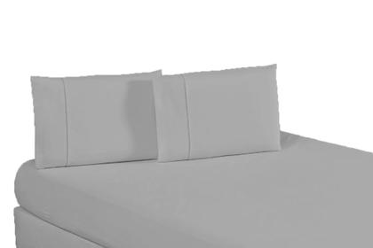 Imagem de Fronha Avulsa Percal Algodão 180 Fios Ponto Palito