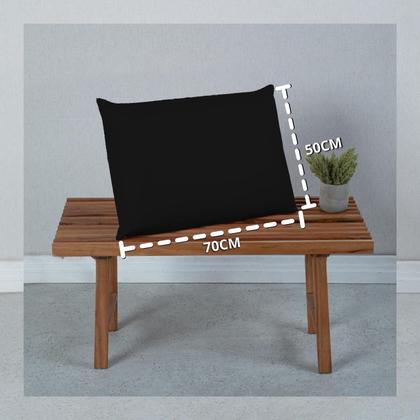 Imagem de Fronha Avulso 400 Fios Hotelaria Tecido Acetinado Extra Macio 01 Peça