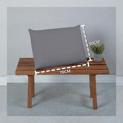 Imagem de Fronha Avulso 400 Fios Toque Aveludado Extra Macio Capa de Travesseiro