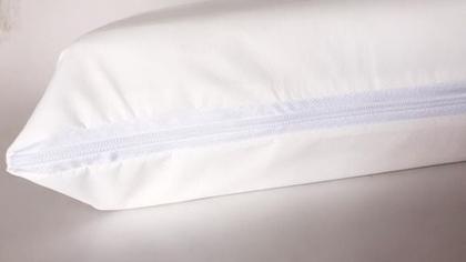 Imagem de Fronha Capa Protetora De Travesseiro Impermeável Com Zíper