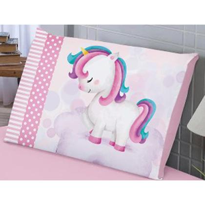 Imagem de Fronha Infantil Estampada 50X70Cm Decoração Meninas E Menino