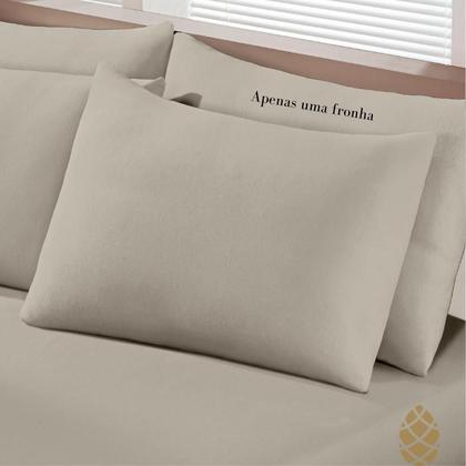 Imagem de Fronha Malha Penteada 100% Algodão Buettner Basic Trigo 45X7