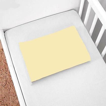 Imagem de Fronha Para Berço Simples 30x40 Travesseiro Infantil Bainha 200 Fios 100 Algodão