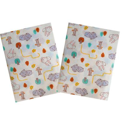 Imagem de Fronha travesseiro bebe Menino Estampada 100% Algodão kit 4 uni Berço Quarto Enxoval Maternidade Recém Nascido Conjunto