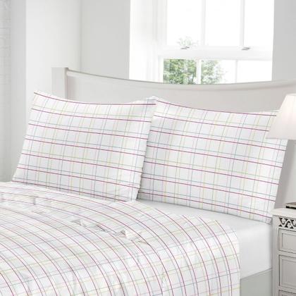 Imagem de Fronha Travesseiro Jolitex Toque De Seda Estampado Avulso 50x70cm