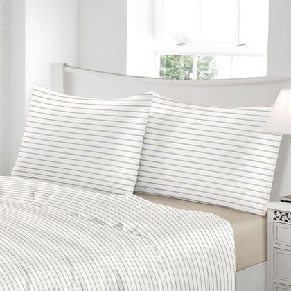 Imagem de Fronha Travesseiro Jolitex Toque De Seda Estampado Avulso 50x70cm