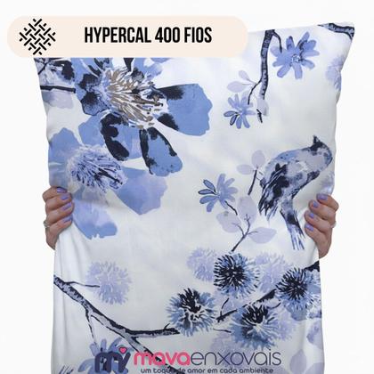 Imagem de Fronha Xuxão Travesseiro de Corpo 400 Fios Capa Almofada c/ Zíper Estampado