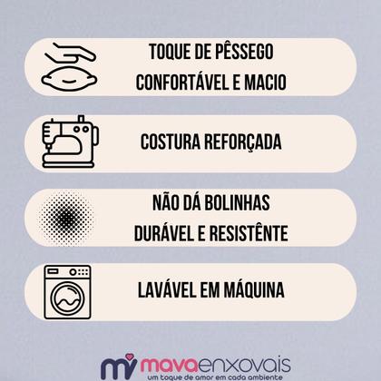 Imagem de Fronha Xuxão Travesseiro de Corpo 400 Fios Capa Almofada c/ Zíper Estampado