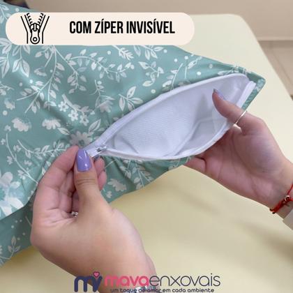 Imagem de Fronha Xuxão Travesseiro de Corpo 400 Fios Capa Almofada c/ Zíper Estampado