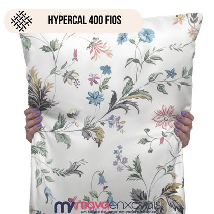 Imagem de Fronha Xuxão Travesseiro de Corpo 400 Fios Capa Almofada c/ Zíper Estampado