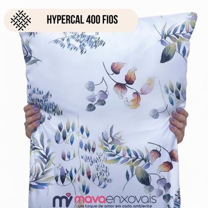 Imagem de Fronha Xuxão Travesseiro de Corpo 400 Fios Capa Almofada c/ Zíper Estampado