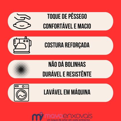 Imagem de Fronha Xuxão Travesseiro de Corpo 400 Fios Capa Almofada c/ Zíper Liso