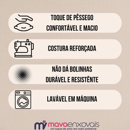 Imagem de Fronha Xuxão Travesseiro de Corpo 400 Fios Capa Almofada c/ Zíper Liso
