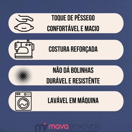 Imagem de Fronha Xuxão Travesseiro de Corpo 400 Fios Capa Almofada c/ Zíper Liso