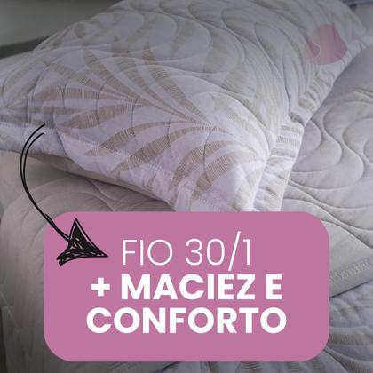 Imagem de Fronhas de Malha 100 Algodão Toque Macio Kit 2 Peças 50x70  FROMAL-2P-A