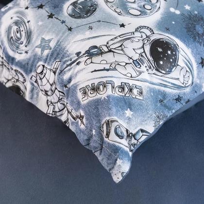 Imagem de Fronhas de Malha 100 Algodão Toque Macio Kit 2 Peças 50x70  FROMAL-2P-A