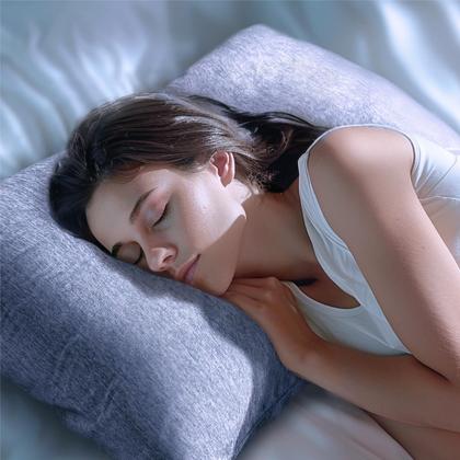 Imagem de Fronhas refrescantes Fittia for Hot Sleepers, pacote com 2, azul