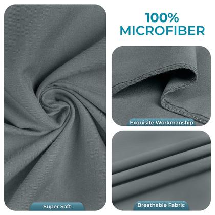 Imagem de Fronhas Utopia Bedding Queen Size, pacote com 6 unidades de microfibra macia