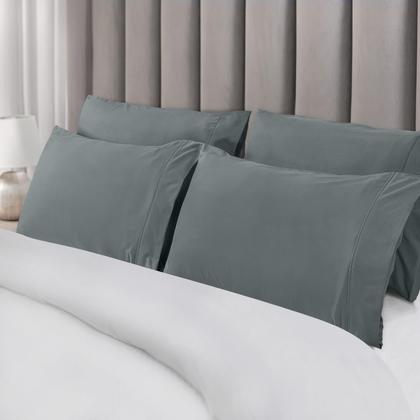 Imagem de Fronhas Utopia Bedding Queen Size, pacote com 6 unidades de microfibra macia
