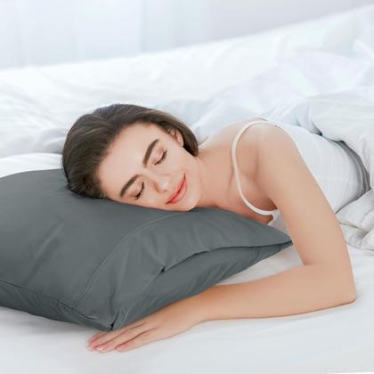 Imagem de Fronhas Utopia Bedding Queen Size, pacote com 6 unidades de microfibra macia