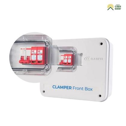 Imagem de Front Box 20A 127V/220V Bifásica CA Clamper - CLFB20 2P