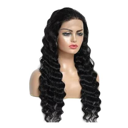 Imagem de Front Lace Fibra Premium Colágeno Peruca Frisada Cacheada 70cm