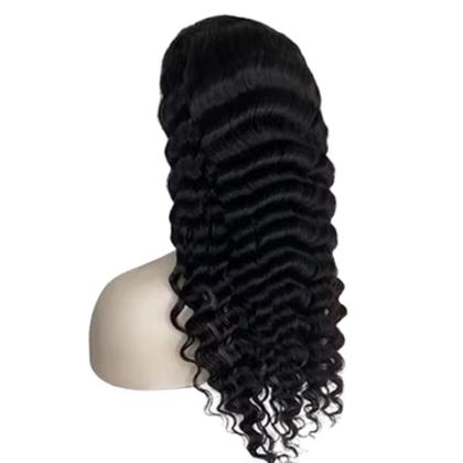 Imagem de Front Lace Fibra Premium Colágeno Peruca Frisada Cacheada 70cm